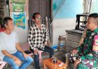 Babinsa Koramil 0602-02/Kasemen Kodim 0602/Serang Gelar Komsos Jaga Kamtibmas
